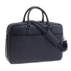 Kožená taška na malý 13'' notebook Hexagona 464409 tmavě modrá