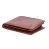 Pánská kožená peněženka Poyem 5237 koňakově hnědá