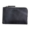 Mini kožená peňaženka Lagen 089/R Charcoal