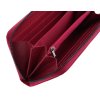 Velká dámská kožená peněženka Carmelo 2123 Fuchsia
