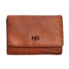 Mini dámská kožená peněženka Noelia Bolger 5134 koňaková