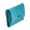 Mini dámská kožená peněženka Noelia Bolger 5134 tyrkysová