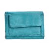 Mini dámská kožená peněženka Noelia Bolger 5134 tyrkysová
