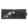 Pánská kožená peněženka Poyem 5234 černá