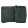 Dámska kožená peňaženka na zips Noelia Bolger 5130 zelená