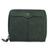 Dámska kožená peňaženka na zips Noelia Bolger 5130 zelená