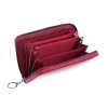 Středně velká dámská kožená peněženka Carmelo 2124 M červená