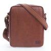Pánská kožená taška přes rameno Sendi Design T52005A koňaková