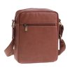 Pánská kožená taška přes rameno Sendi Design T52005A koňaková