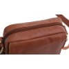 Pánská kožená crossbody taška Sendi Design T52006A koňakově hnědá