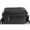 Pánská kožená crossbody taška Sendi Design T52006 černá