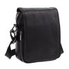 Pánská kožená taška přes rameno Sendi Design T708 černá