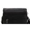 Pánska kožená taška cez rameno Sendi Design T708 čierna