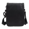 Pánská kožená taška přes rameno Sendi Design T708 černá