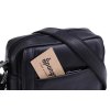 Pánská kožená taška crossbody Sendi Design T-737 černá