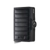 Dvojité puzdro na karty SECRID PREMIUM Twinwallet Emboss Lines Black čierne