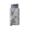 Kožené pouzdro na karty SECRID Miniwallet Crunch Silver stříbrné