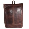 Kožený mestský batoh na notebook Sendi Vest koňakový
