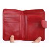Dámská kožená peněženka Cosset 4494 Red Komodo 2. JAKOST červená