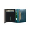 Secrid Premium Slimwallet Dusk Teal Open