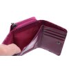 Dámská kožená peněženka Carmelo 2105 M FUCHSIA