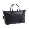 Pánská cestovní kožená taška Hexagona 469847 černá hovězina