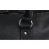 Pánská cestovní kožená taška Hexagona 469847 černá hovězina