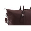 Pánská cestovní kožená taška Hexagona 469847 hnědá Chocolat