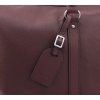 Pánská cestovní kožená taška Hexagona 469847 hnědá Chocolat