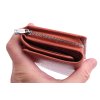 Dámská kožená peněženka Segali SG 7074 Cuoio cihlově oranžová