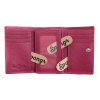 Dámská kožená peněženka Segali 10035 Viva Magenta růžová