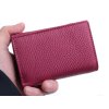 Dámská kožená peněženka Segali 10035 Viva Magenta růžová
