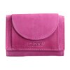 Mini dámská kožená peněženka Lagen W-2030/D Fuchsia