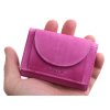 Mini dámská kožená peněženka Lagen W-2030/D Fuchsia
