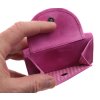 Mini dámská kožená peněženka Lagen W-2030/D Fuchsia
