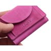 Mini dámská kožená peněženka Lagen W-2030/D Fuchsia