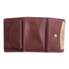 Mini dámská kožená peněženka Lagen W-2030/D hnědá