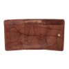 Mini dámská kožená peněženka Lagen W-2030 koňaková