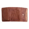 Mini dámská kožená peněženka Lagen W-2030 koňaková