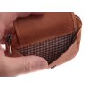 Kožená klíčenka Lagen 786382 Caramel