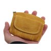 Kožená klíčenka Lagen 786382 Yellow