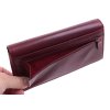 Černá kožená peněženka Lagen W 2025 T vínová
