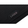 Dámská kožená peněženka Lagen Perfora černá