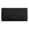 Dámská kožená peněženka Lagen Perfora černá
