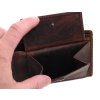 Pánská kožená peněženka BLC-6128-224 koňaková s RFID