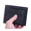 Pánská kožená peněženka BLC-5973-224 černá s RFID