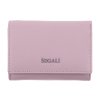 Menší dámská kožená peněženka Segali 7106B Lile Cipria