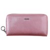 Veľká dámska kožená peňaženka Carmelo 2111 N Rose ružová