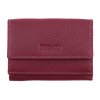 Malá dámská kožená peněženka Segali SG1756 vínová