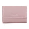 Extra malá dámska kožená peňaženka Segali SG1756 Bone ľahko ružová